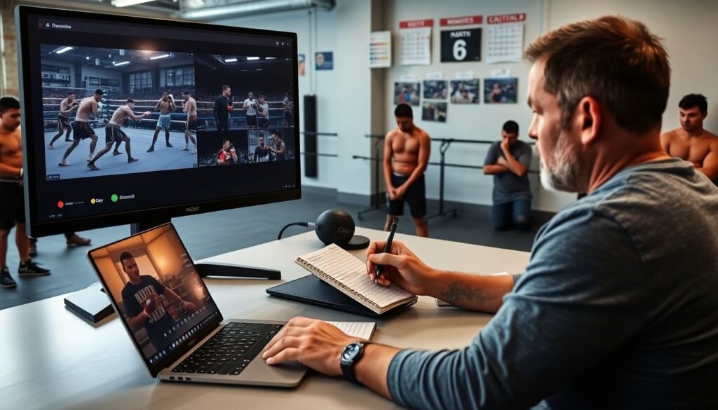 Видеоанализ: типичные ошибки новичков на лапах и в спаррингах и как их исправить - иллюстрация