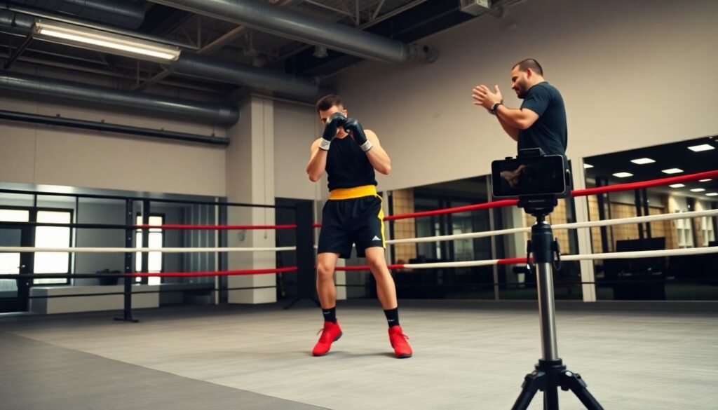 Видеоанализ: типичные ошибки новичков на лапах и в спаррингах и как их исправить - иллюстрация