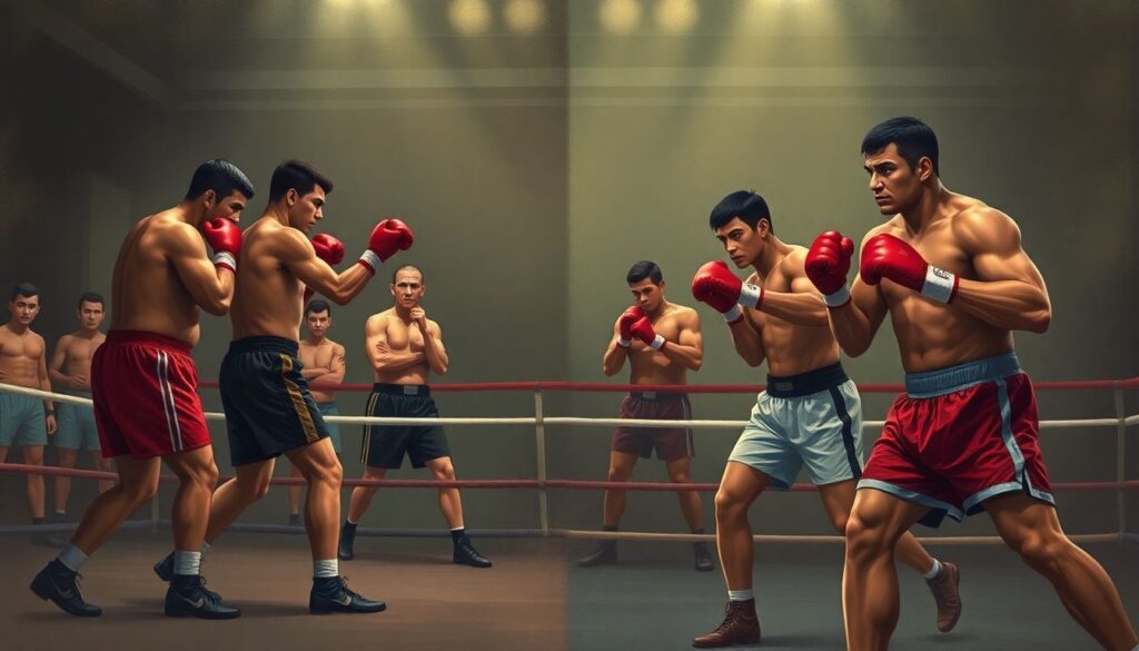 Как выбрать стиль ведения боя под свою антропометрию: высокий джебер, контрударник, инфайтер - иллюстрация