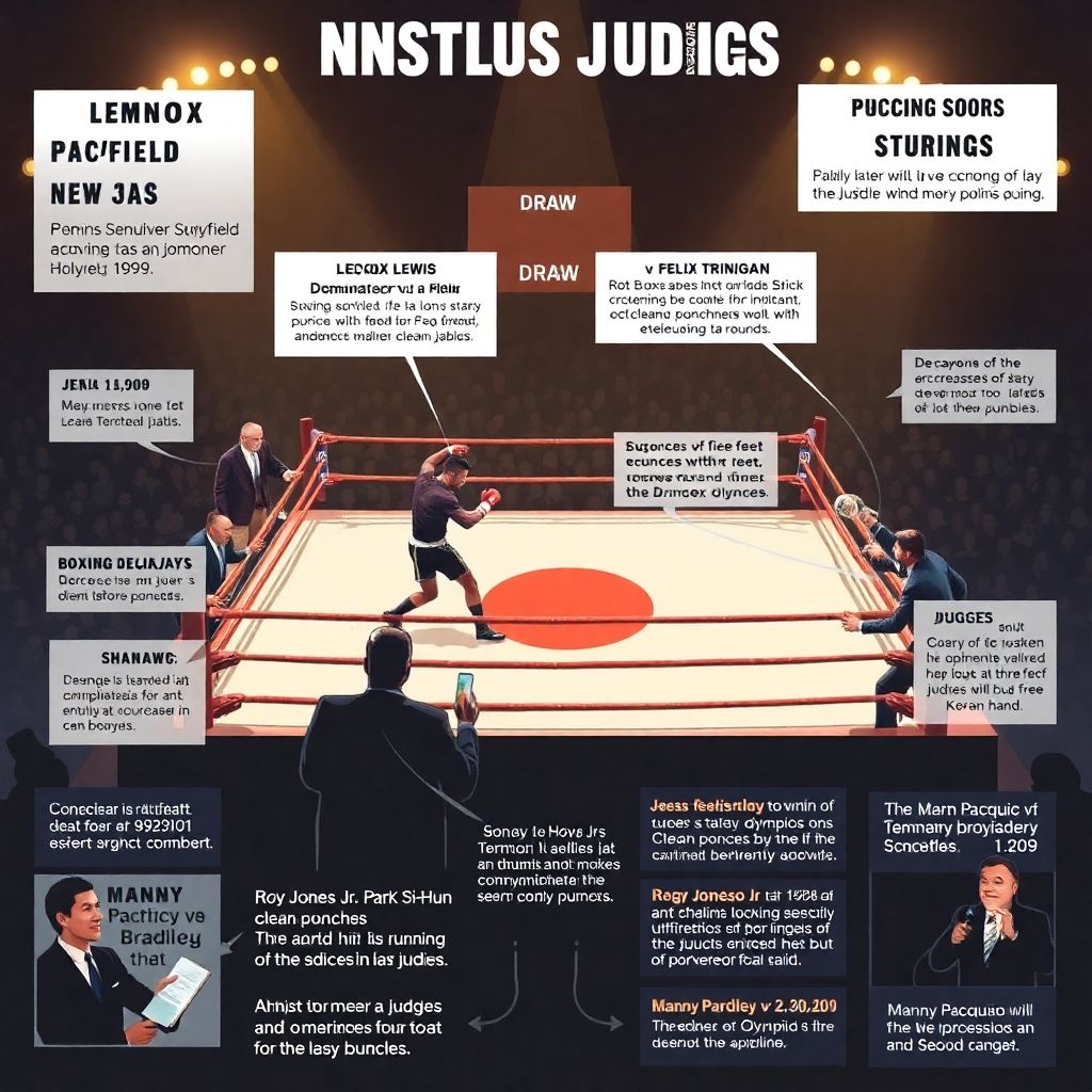 Топ судейских скандалов в истории бокса и их влияние на правила спорта