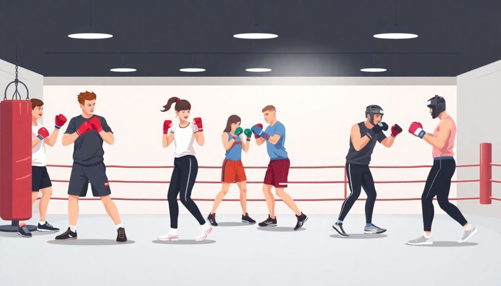 Бокс для самообороны и фитнеса: чем любительские тренировки отличаются от подготовки профи - иллюстрация